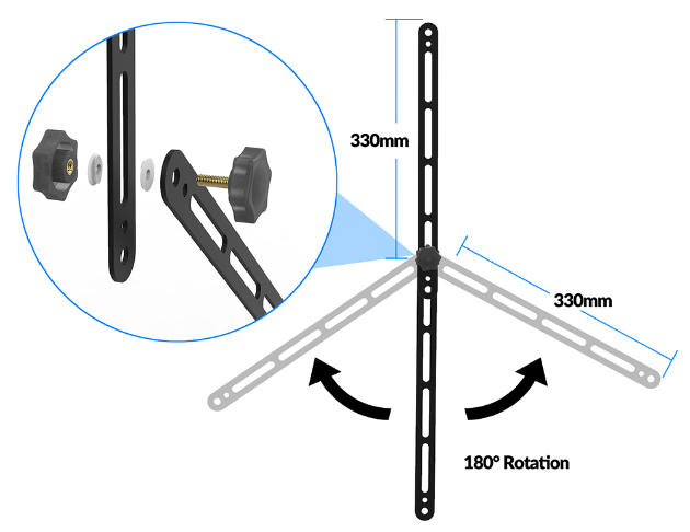 SoundBar Mount Bracket 2