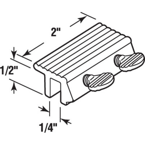 Aluminum Sliding Patio Door-White 2