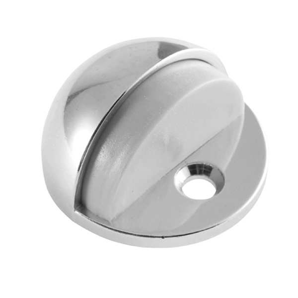 Domed Door Stop-Chrome Plated