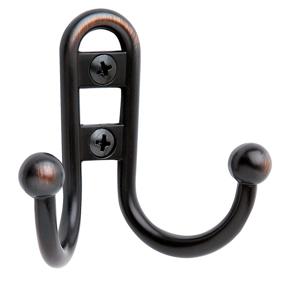 Double Prong Robe Hook-Oil Rubbed Bronze